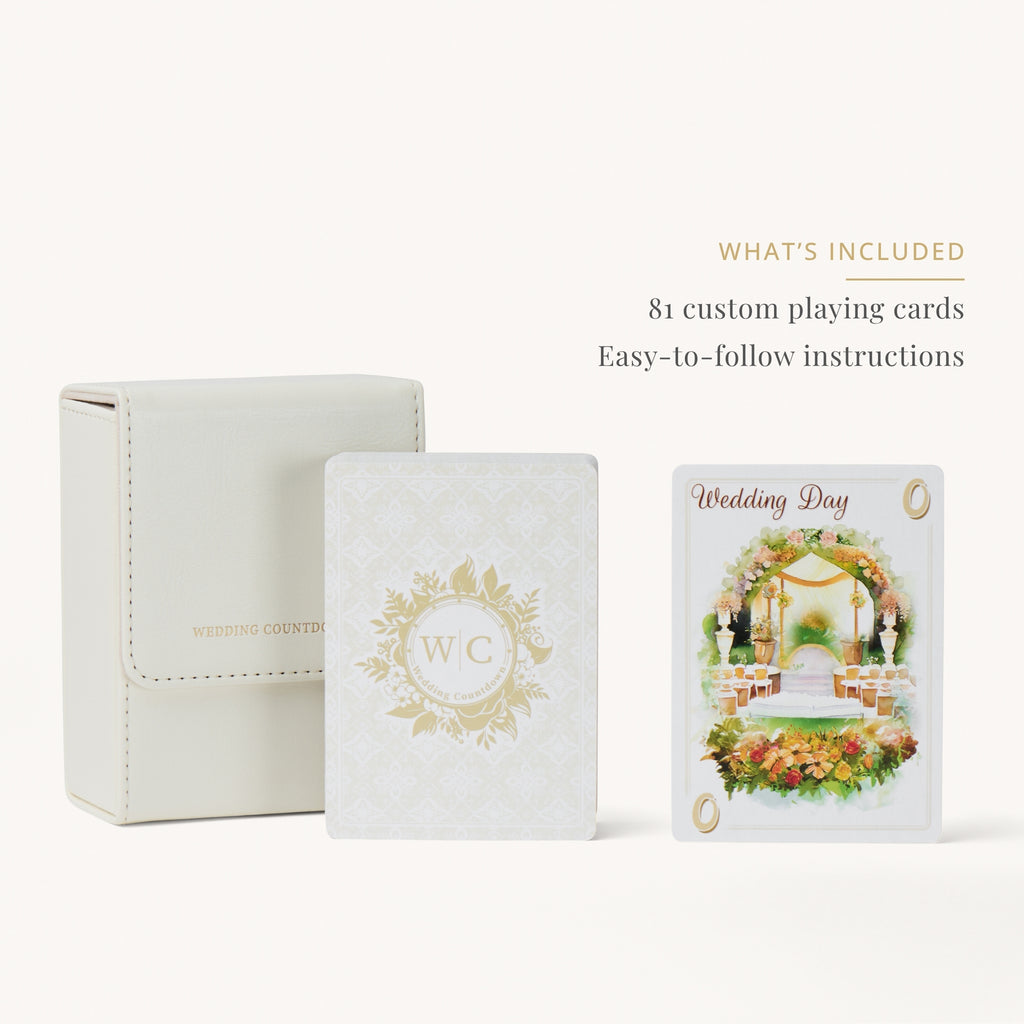 Wedding Countdown Card Game