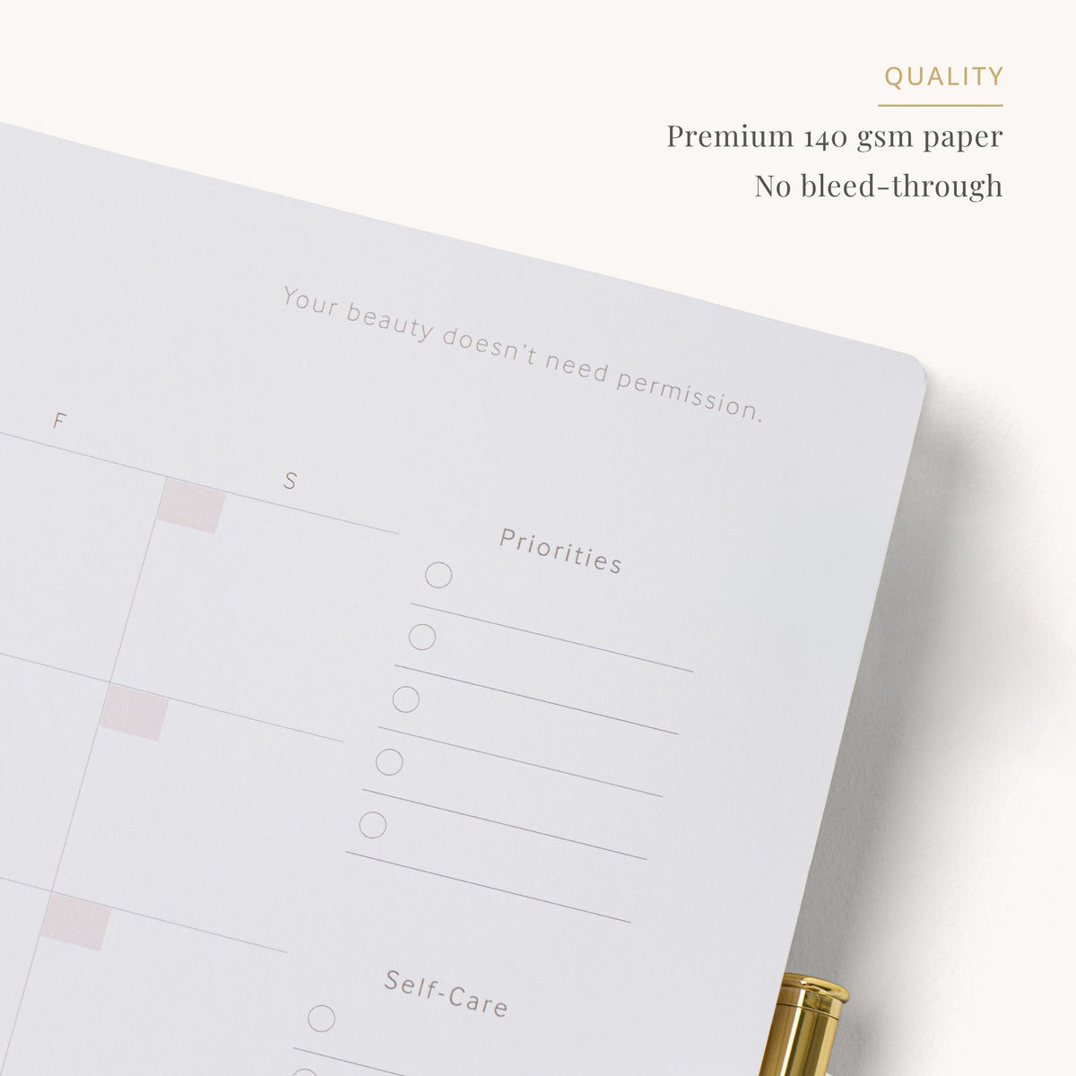 Bridal Beauty Planner