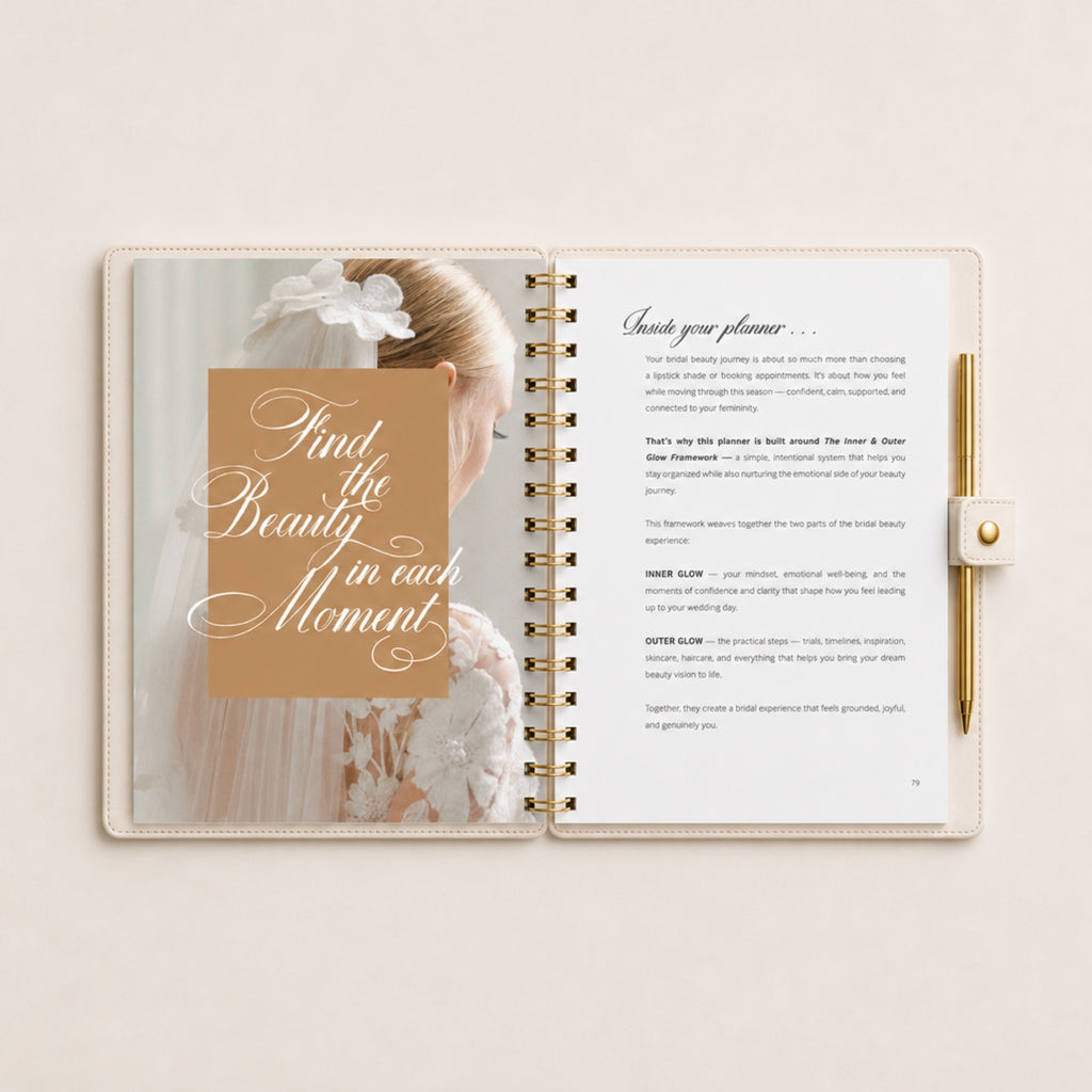 Bridal Beauty Planner